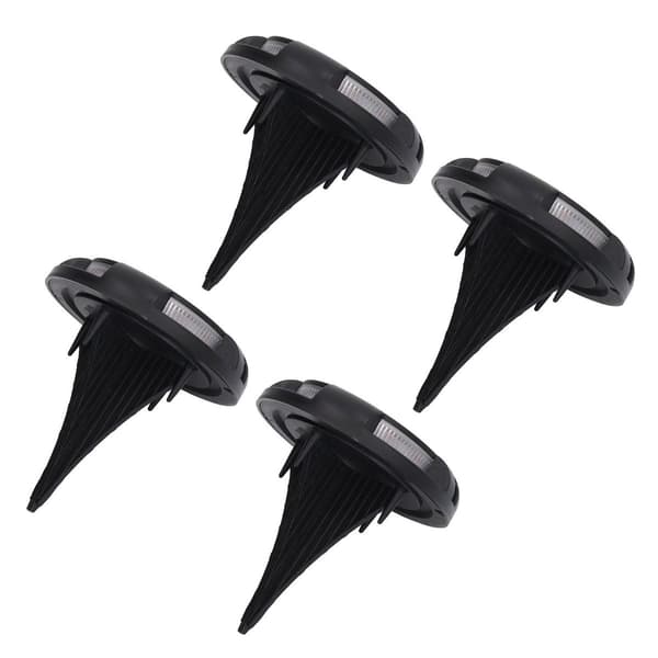 sett med solgulvlamper, 5W, sidebelysning, fargerik gradient KLB