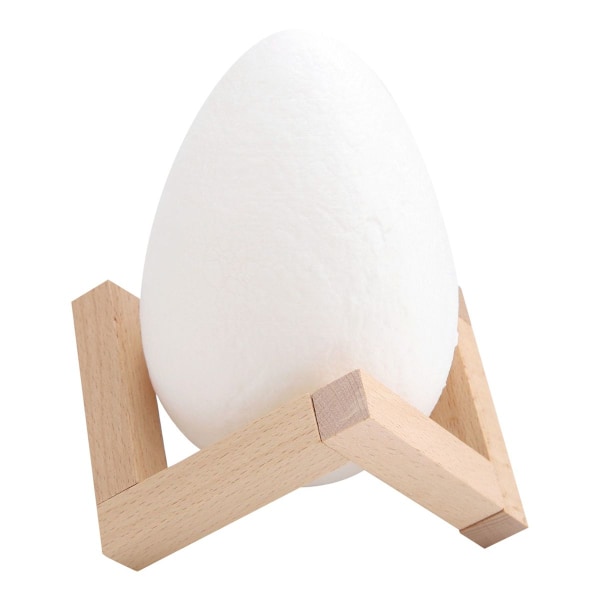16 färger 3D-tryckt USB-laddningsbar dinosaurieägg natt KLB