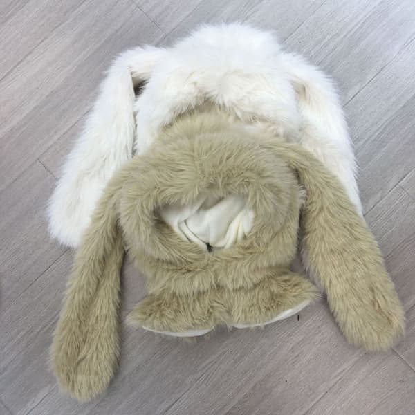 Plush mtze kvinners vinter varme og tykkelse kald-resistent skjerf