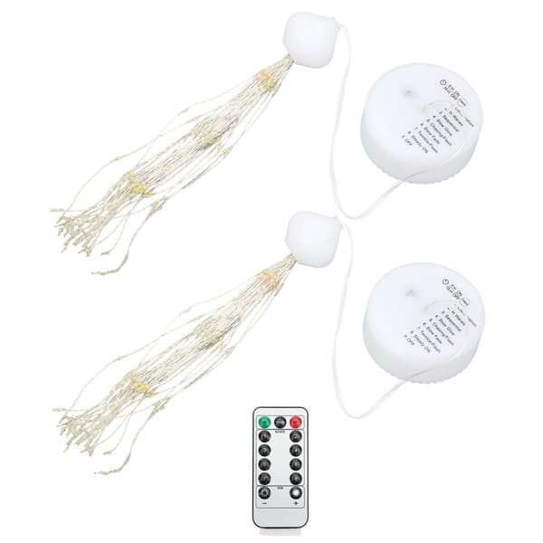 Pakke LED Dekorative Lys 8 Tilstande DIY Hængende Solcellelys KLB