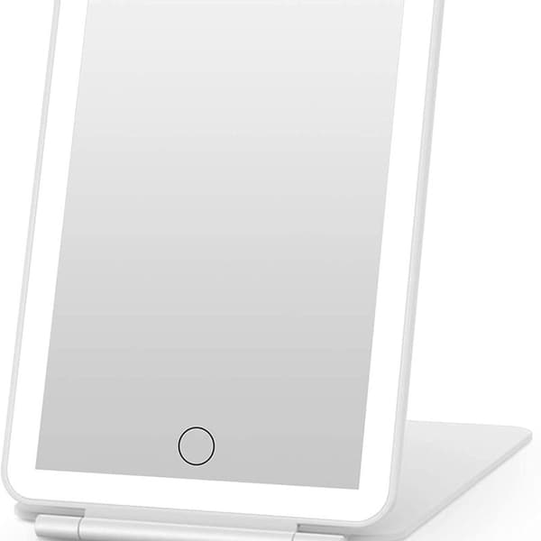 Genopladeligt makeup-spejl med LED-lys