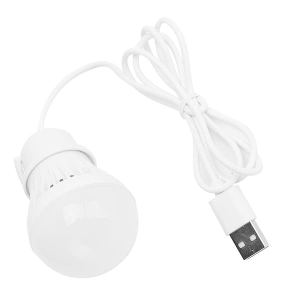 LED-lampe bærbar USB 5V 3W nødblypære til KLB