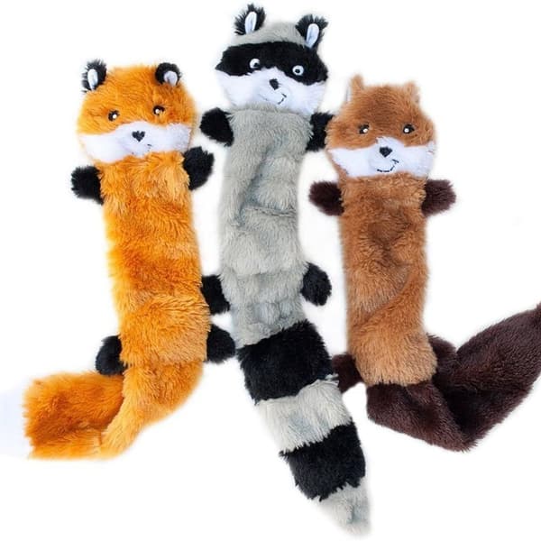 Valp leksaker, 3-pack pipiga plysch valpar, KLB