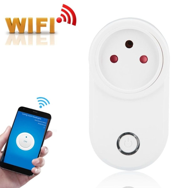 WiFi Smart Intelligent Socket Outlet understøtter stemme KLB