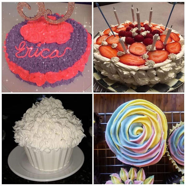 Piping Bag og kakedekoreringstilbehør Sett Baketilbehør Rosa KLB