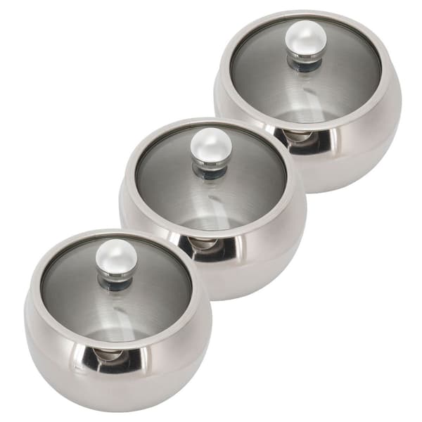Krydderiboks, krydderiglas lavet af 304 rustfrit stål KLB