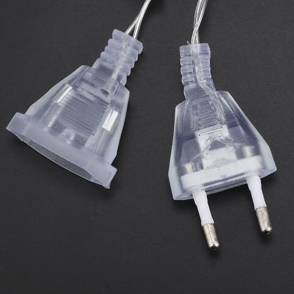Stjerne- og månelys 2,5 m 138 LED vinduslyssnor KLB