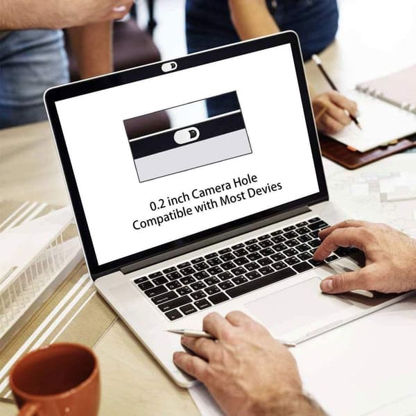 Sæt med 6 webcam-covers, skydekamera-covers, ultra tynde webcam-covers