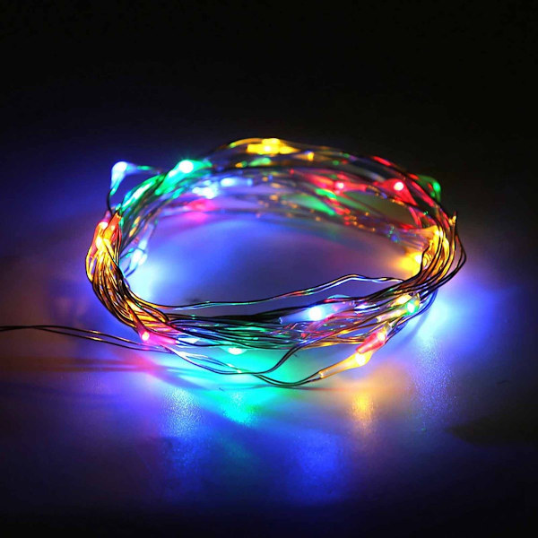 2m LED-koppartråd, vackra vattentäta DIY-fe-lampor för hem KLB