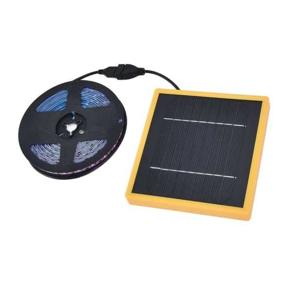Solcelleanlegg vekstlys stripe solenergi fullspektrum 5W KLB
