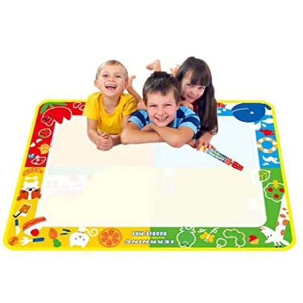 Anpro Vann Doodle Tegnematte Malematte 70 x 100cm med 3 penner, 3 KLB