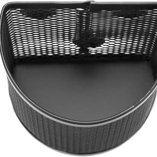 Magnetisk Penneholder 2 Rum Mesh Rustfrit Stål Rund Pakke med 2 KLB