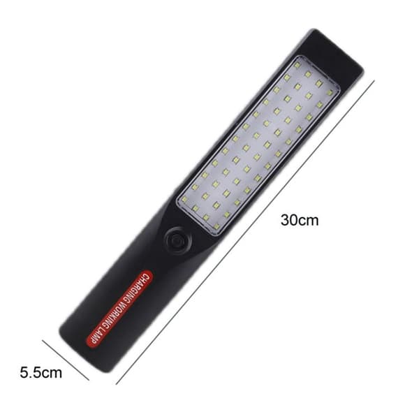 USB-oppladbar vanntett LED-arbeidslys med strømdisplay (30 x 5,5