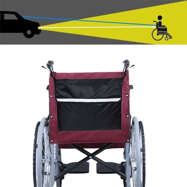 Rullestolveske multifunksjonell rullestolvesker oppbevaringspose