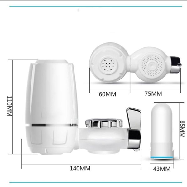 Vattenfiltersystem, premium vattenfilterkran KLB