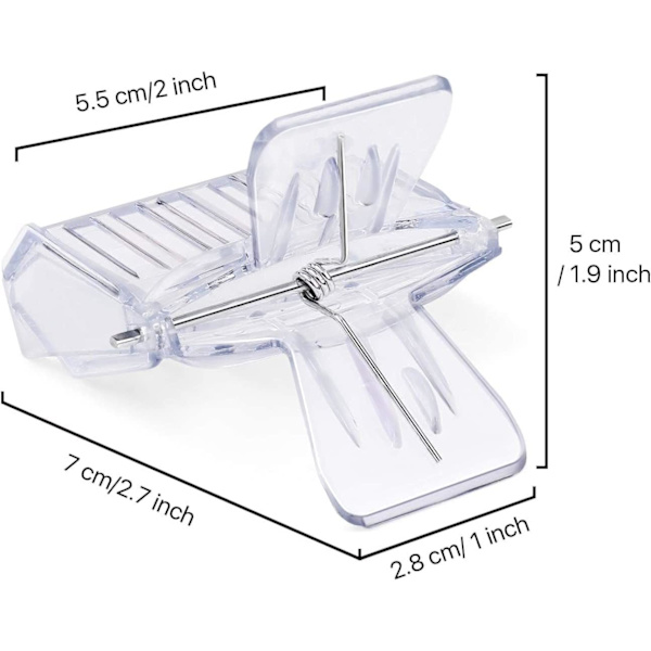 Drottningbi Bur (5 st) Genomskinlig Plastklämma Fångare Fälla Låda Biodling Verktyg för Biodlare 7*5cm