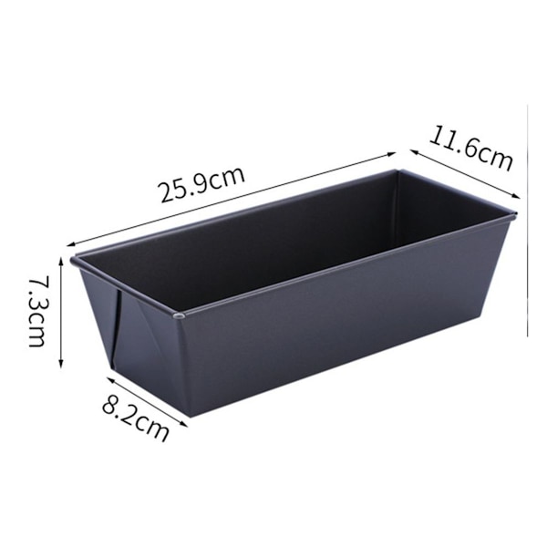 Bageform Ovn Hjem Rektangulær Toastform Non-Stick Kage Medium KLB