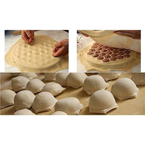 Fylld dumplings degform kakform Pelmeniza dumplingstillverkare KLB