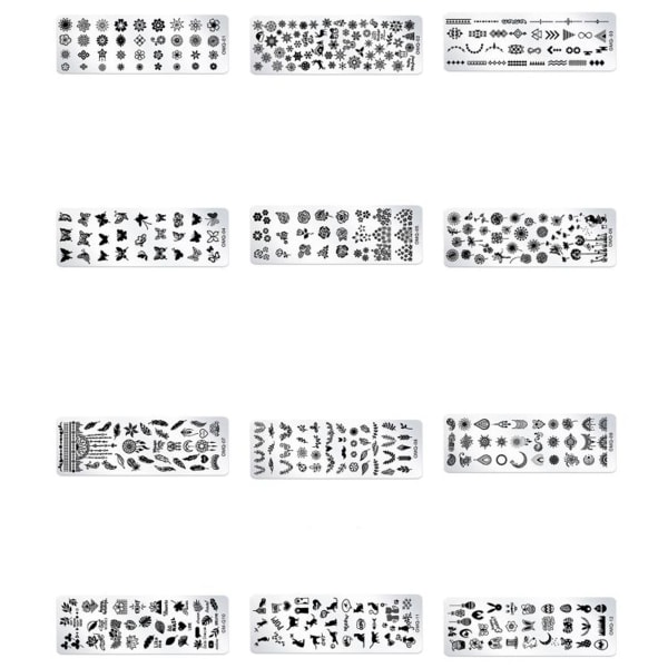 Nail Art Printing Stencils Nail Art Tools (OMQ-11)