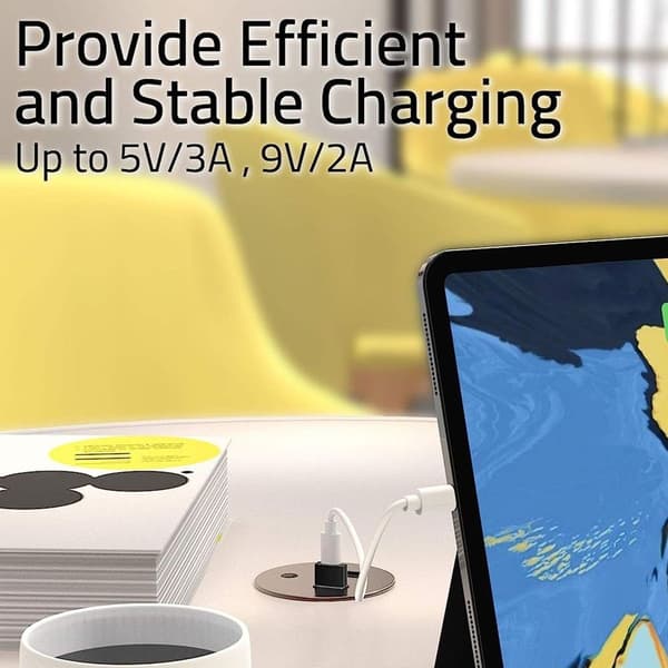 USB C - naar USB A -adapter, 3-pack [aluminium behuizing, zwart]