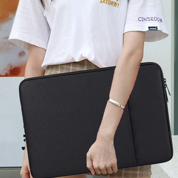 Laptopveske - 14,1-15,4\" universell størrelse (passer til MAC) Ny svart