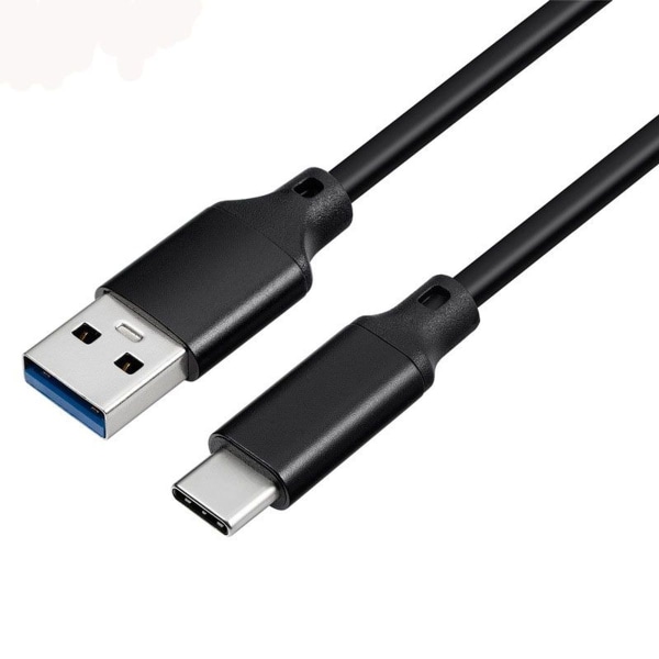 Hurtiglading kabel Type-C datakabel 10G 3A høy strøm grå