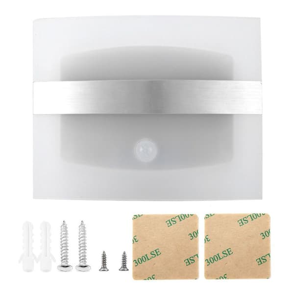 Solcellsladdad LED-vägglampa med rörelsesensor KLB