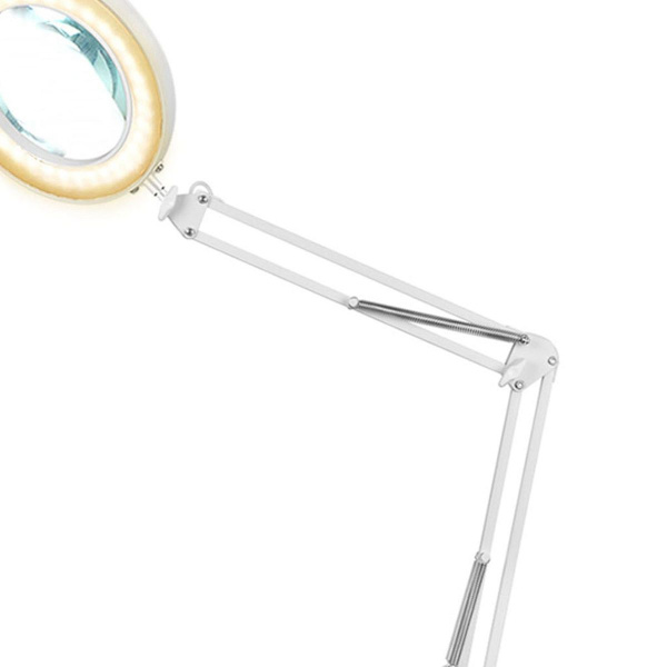 Förstorande LED-skrivbordslampa, 5x förstoring, dimbar KLB
