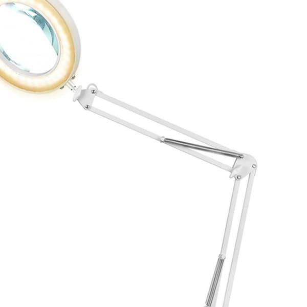 Forstørrende LED-skrivebordslampe, 5x forstørrelse, dimbar KLB