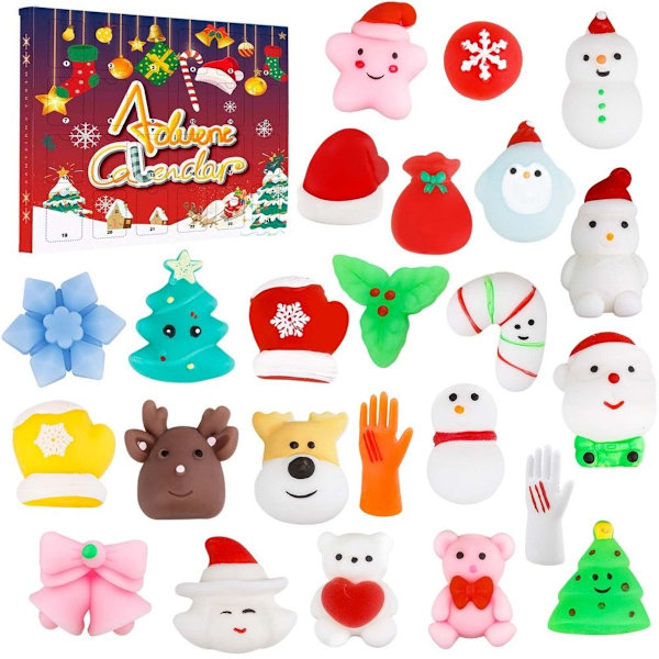 24 stk julekalender nedtelling adventkalender mini tegneserie KLB