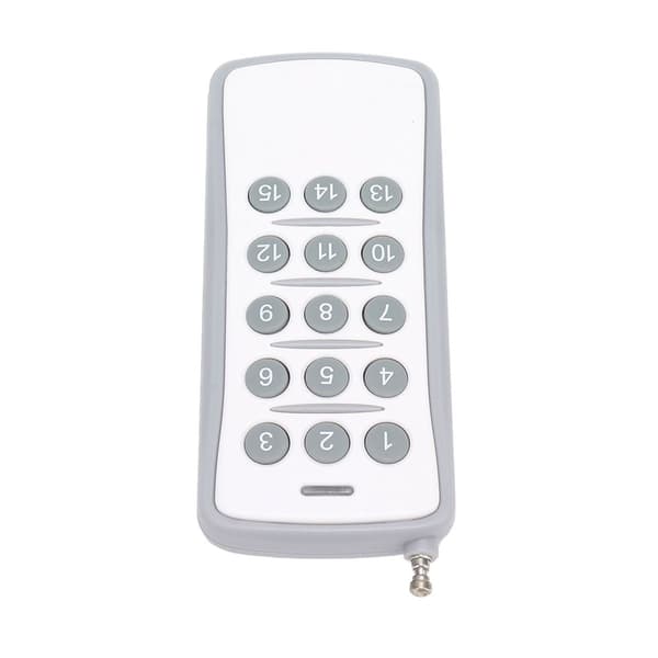 433MHz Universal Trådløs Fjernkontroll ABS 15 Knapper KLB