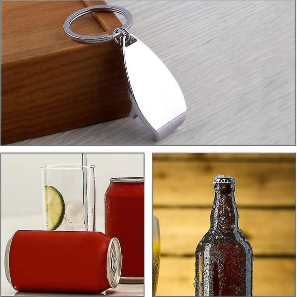 Nøkkelring flaskeåpner mini flaskeåpner