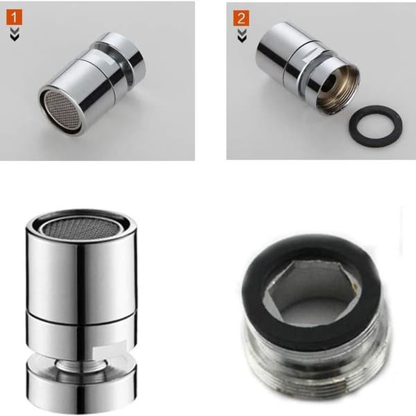 Lufteventil for kraner - 360° roterbar - KLB