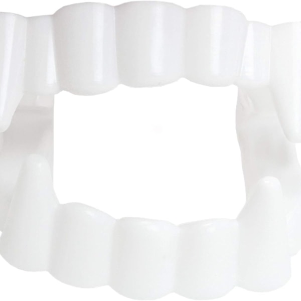 12 pieces plastic vampire teeth white teeth scary Halloween monster KLB