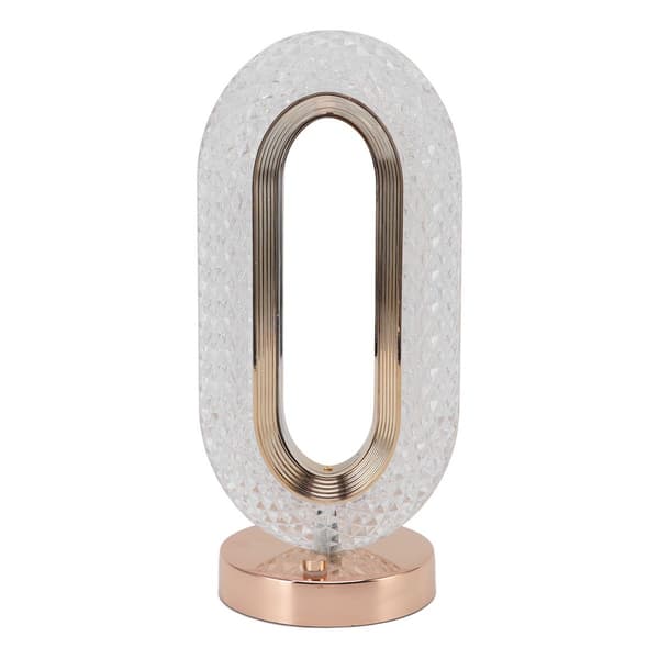 LED krystal sengelampe, luksus touch-kontakt, 2000mAh KLB