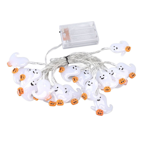 Ghost String Lights 3 Meter LED Konstant och Blinkande Läge Varm KLB