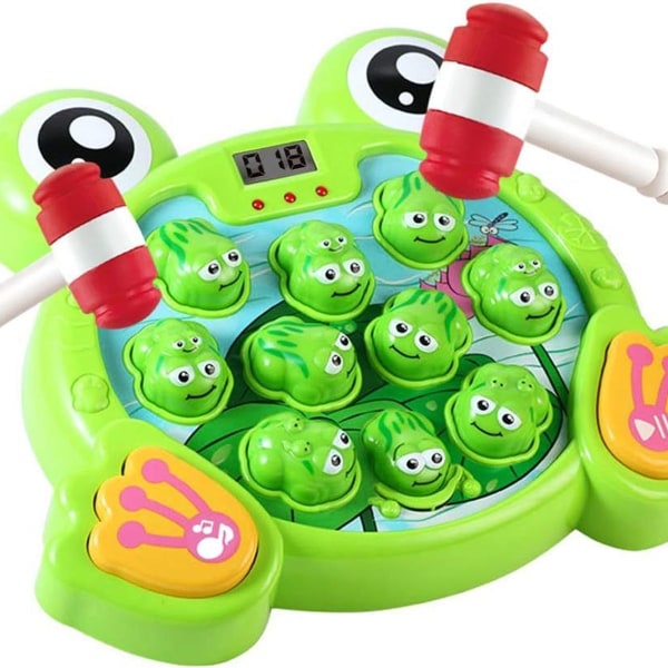 Interaktiivinen Whack A Frog -peli pojille ja tytöille iässä KLB