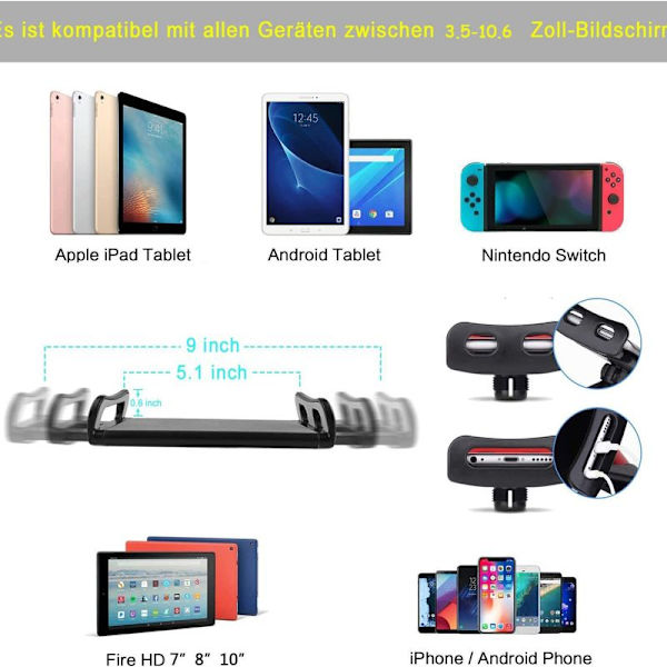 Tabletstativ for seng, tabletstativ for seng, tabletstativ, stativ