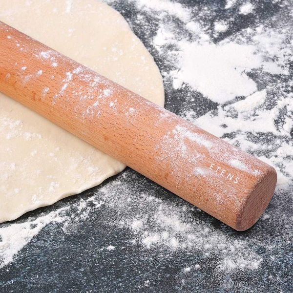 Trärulle används för att baka non-stick bröd, och 50 cm trärulle används
