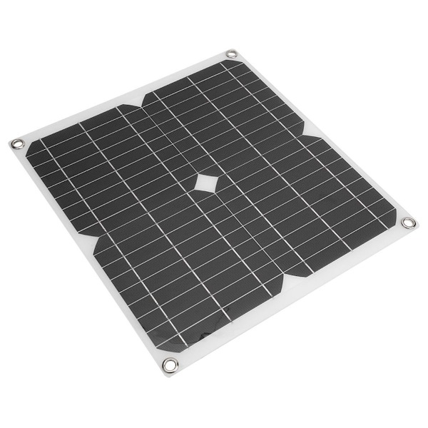 25W 5V semi-fleksibelt solcellepanel opladningsplade til mobile enheder KLB