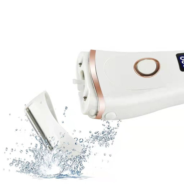 Elektrisk ryggrakare för kvinnor 3 i 1 Kroppsben Underarm Trimmer Vit KLB