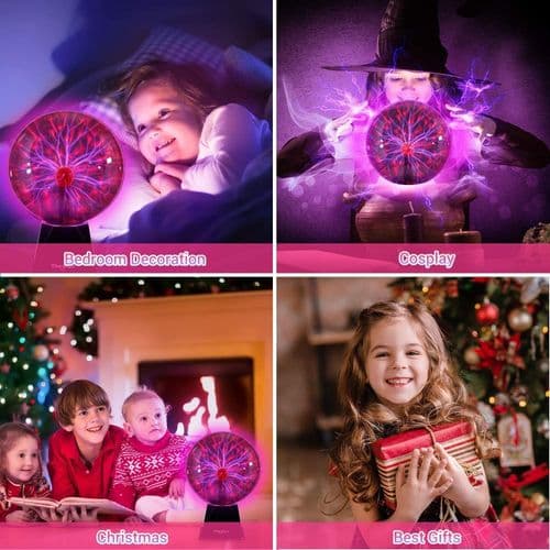 Plasma Ball Magic Flashes Plasma Ball Lamppu Mini Light Ball Valot