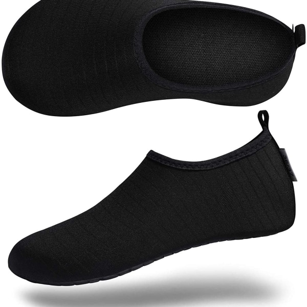 Water Sports Shoes Barefoot Quick Drying Yoga Socks Slip-on Black KLB