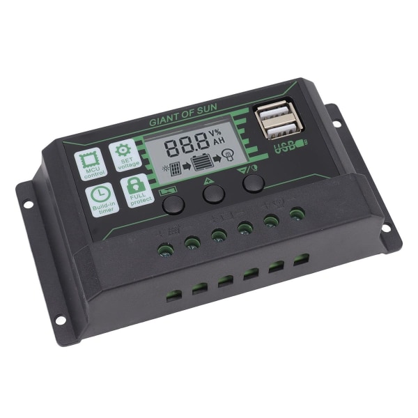 Automatic identification of the solar charge controller with two USB ports KLB