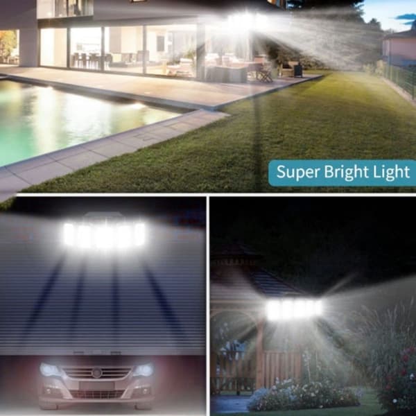 5 hoder solcellelys utendørs hagelys menneskekropp LED-sensorlys (TY1