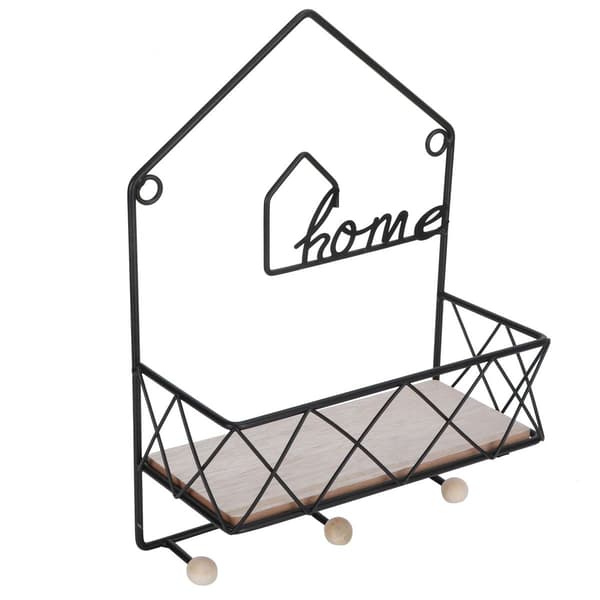 Jernvegg Hylle Punch Gratis Oppbevaring Display Holder KLB