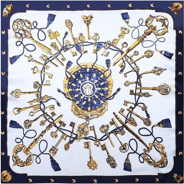 90x90cm naisten silkkipääliina