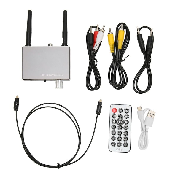 Bluetooth lydmottaker sender for Toslink koaksial KLB