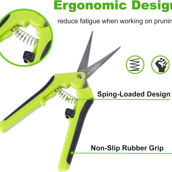 Bonsai Hand Gardening Pruner, hög precision sekatör med rostfritt blad