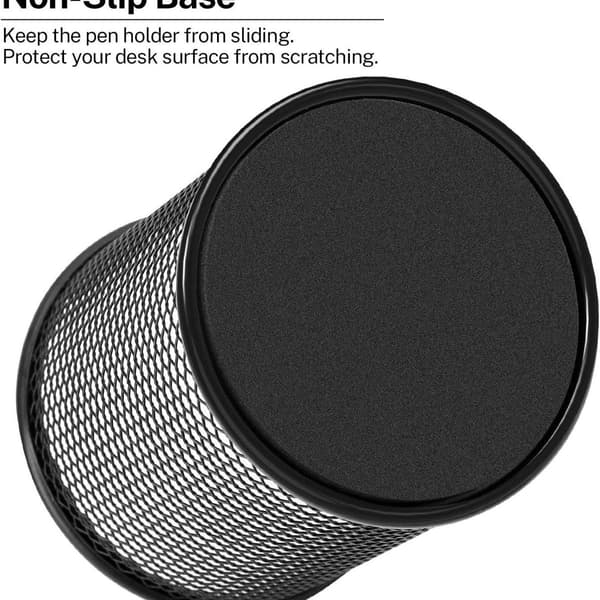 Skrivebords pennholder, høykvalitets mesh metall pennholder KLB